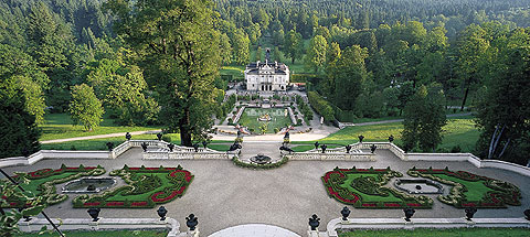 Picture: View from the terrace gardens to the palace