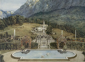 Picture: View of the north�side of the palace