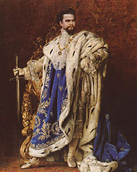 Gemälde "König Ludwig II."