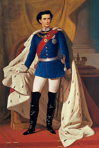 Bild: König Ludwig II.Gemälde von Ferdinand von Piloty